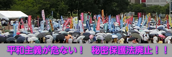 大阪弁護士会主催「平和主義が危ない！秘密保護法廃止?」