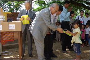 訪問した小学校