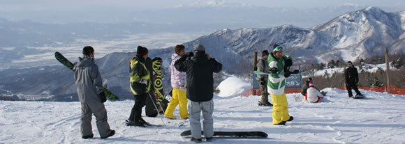 山形県蔵王温泉スキー場
