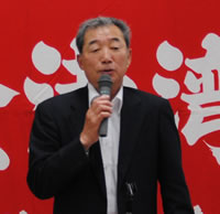 連帯ユニオン長谷川委員長